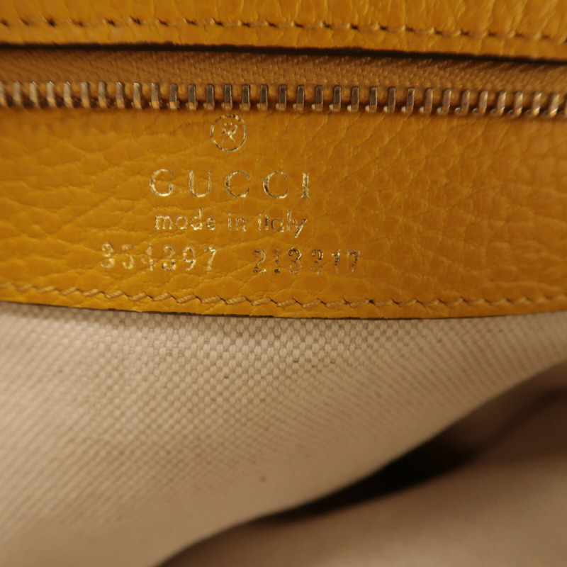 GUCCI 牛皮皮革Swing Large Tote手挽袋-6