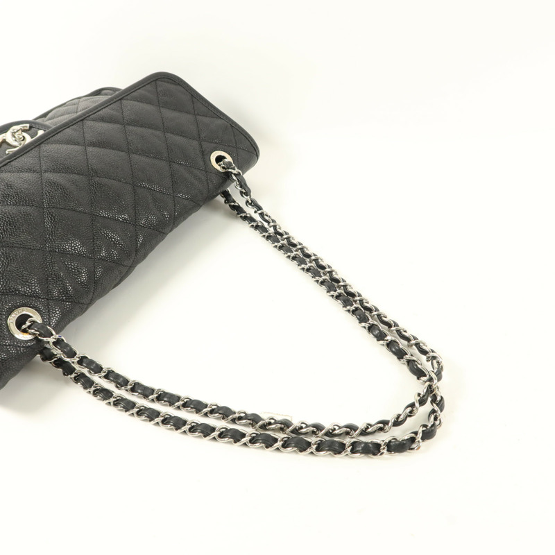 CHANEL 牛皮皮革Shoulder Bag鏈帶肩背袋-8