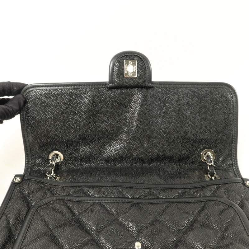 CHANEL 牛皮皮革Shoulder Bag鏈帶肩背袋-10