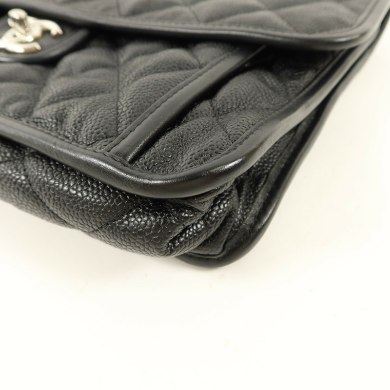 CHANEL 牛皮皮革Shoulder Bag鏈帶肩背袋-13