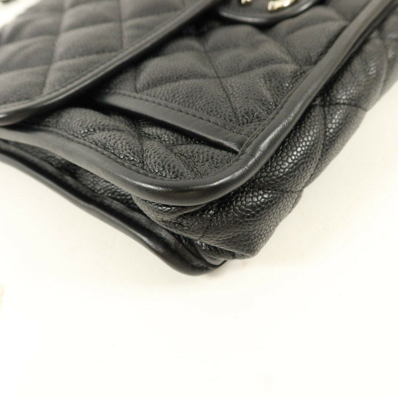 CHANEL 牛皮皮革Shoulder Bag鏈帶肩背袋-14