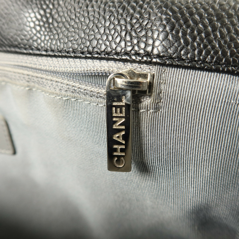 CHANEL 牛皮皮革Shoulder Bag鏈帶肩背袋-17