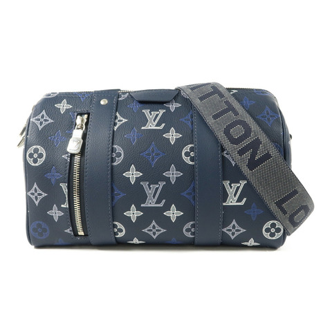 LOUIS VUITTON Monogram Shadow City Keepall肩背袋