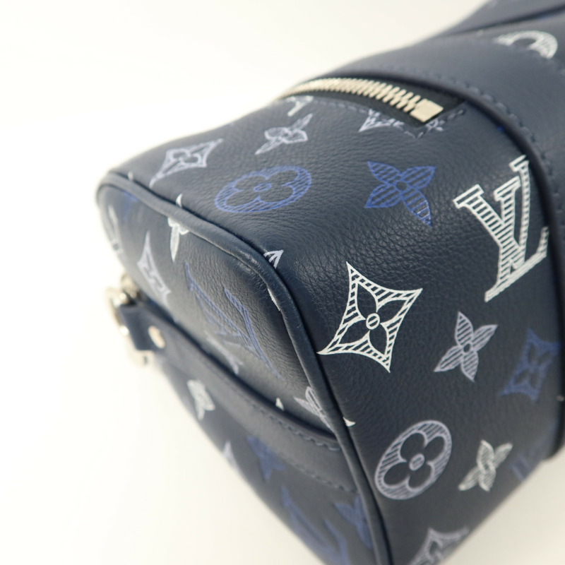 LOUIS VUITTON Monogram Shadow City Keepall肩背袋-12