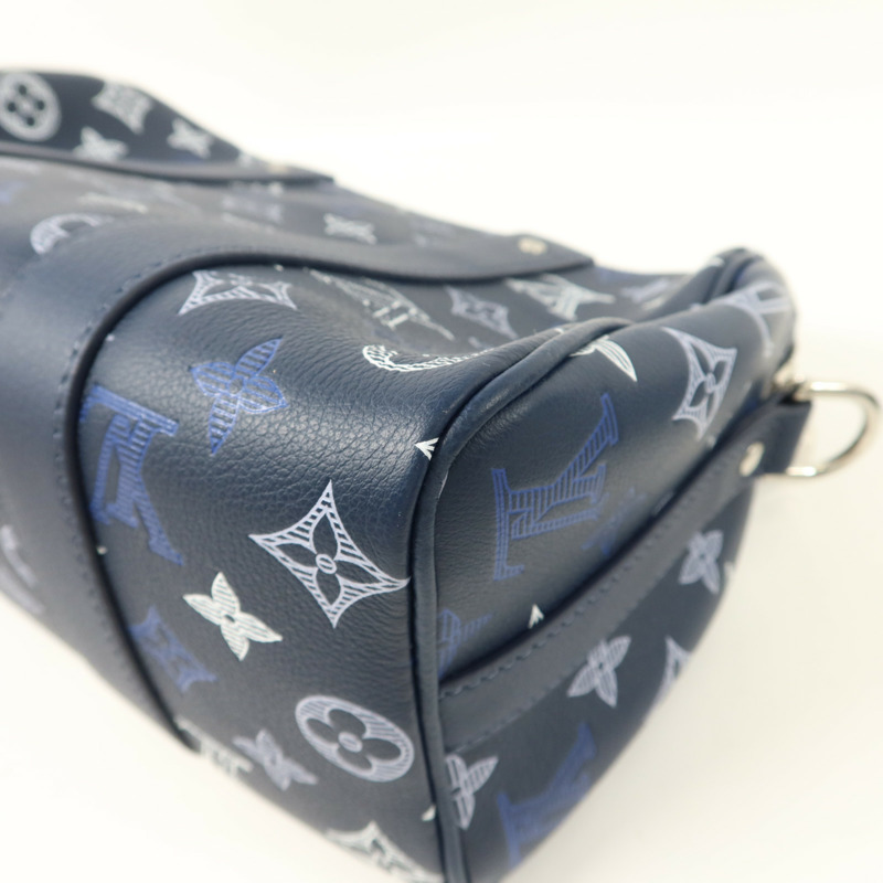 LOUIS VUITTON Monogram Shadow City Keepall肩背袋-13