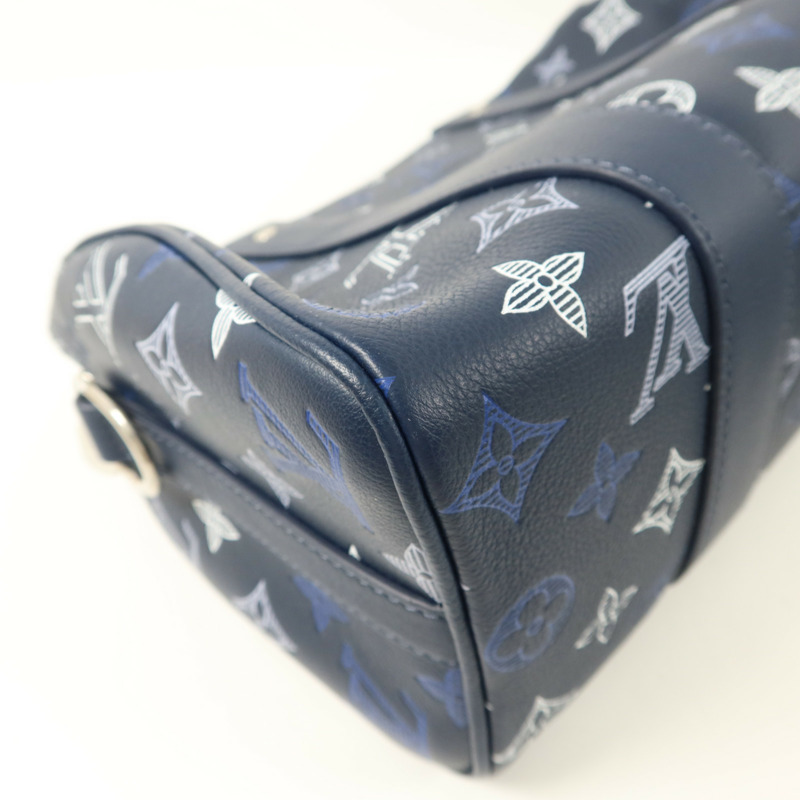 LOUIS VUITTON Monogram Shadow City Keepall肩背袋-14