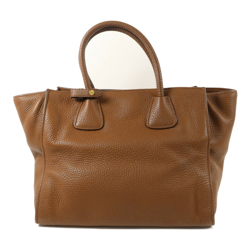 PRADA 牛皮皮革2 Way Shoulder手挽肩背兩用袋-1