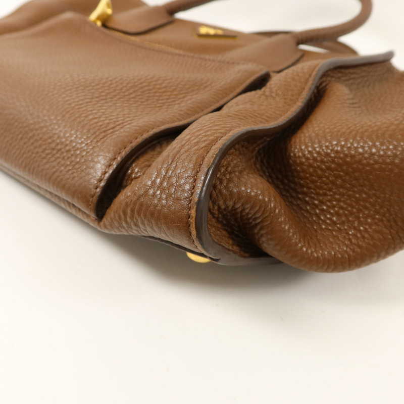 PRADA 牛皮皮革2 Way Shoulder手挽肩背兩用袋-13