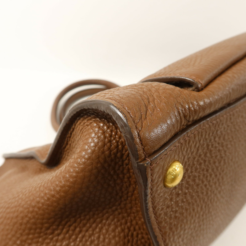 PRADA 牛皮皮革2 Way Shoulder手挽肩背兩用袋-14