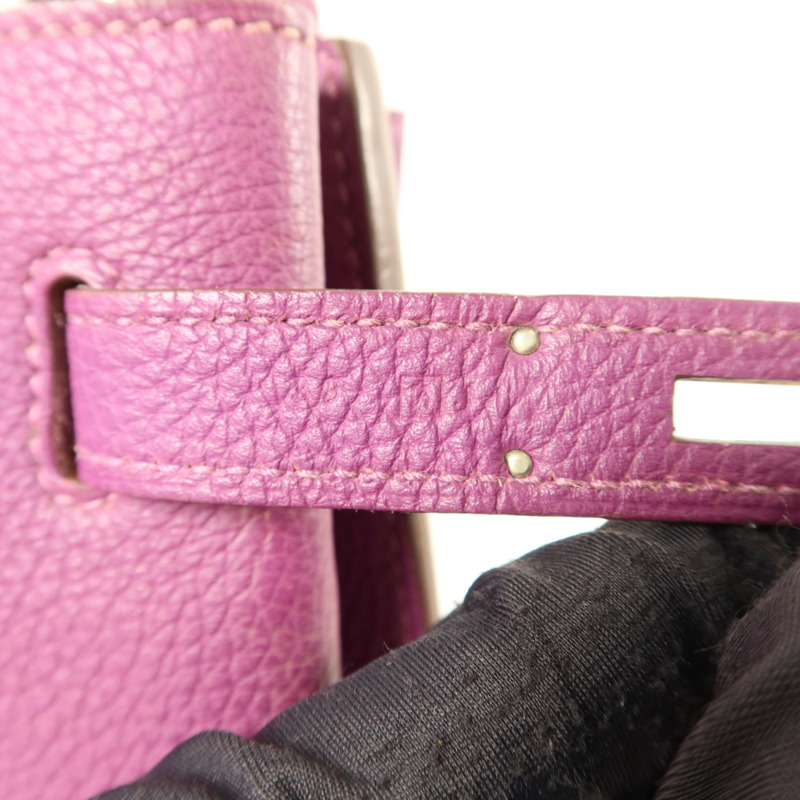 HERMES Clemence皮革So Kelly 22肩背袋Anemone-6