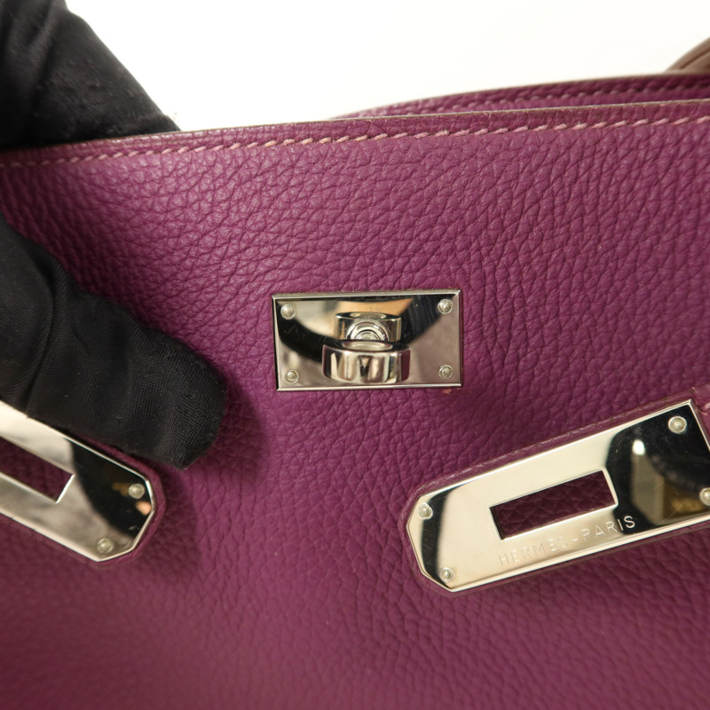 HERMES Clemence皮革So Kelly 22肩背袋Anemone-10