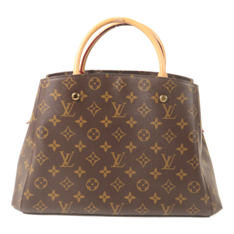 LOUIS VUITTON Monogram Montaigne MM手挽肩背兩用袋-2