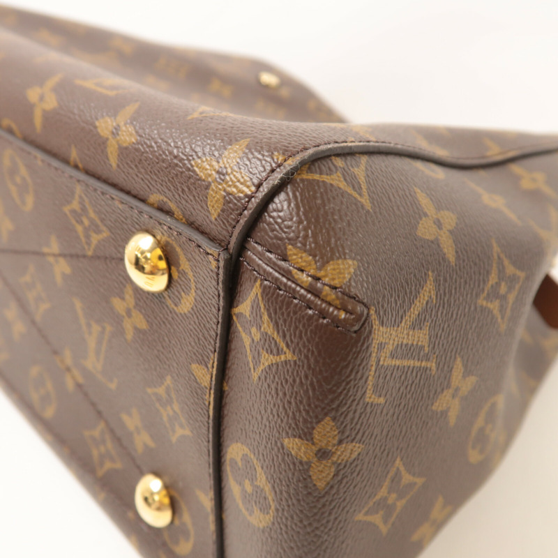 LOUIS VUITTON Monogram Montaigne MM手挽肩背兩用袋-12