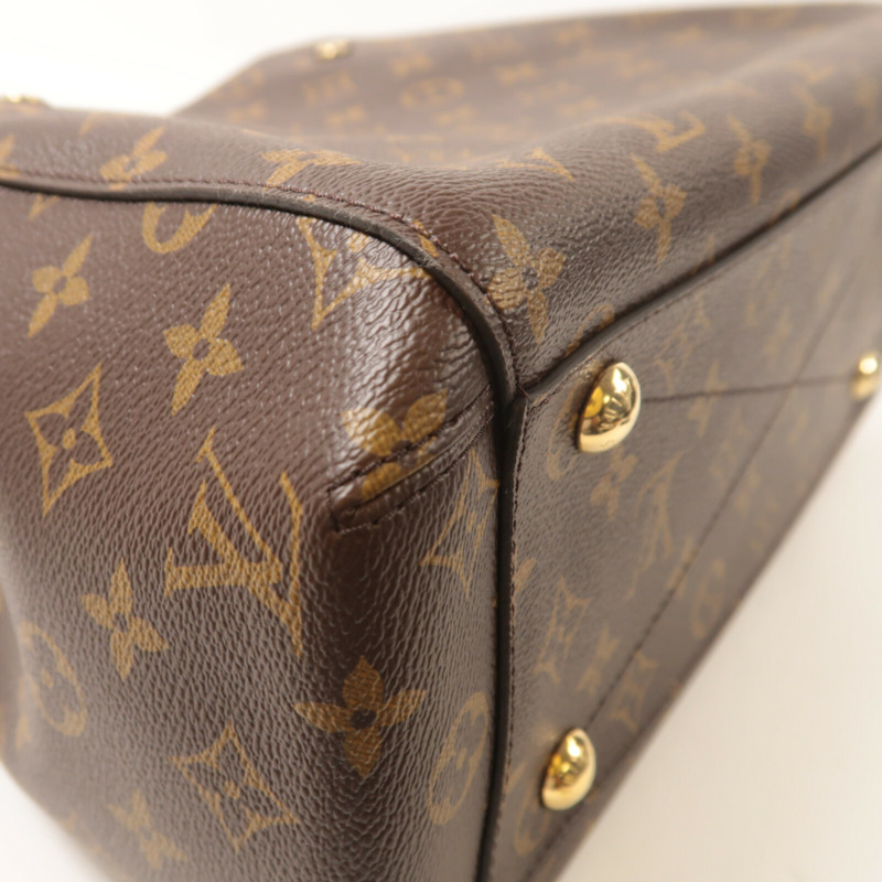 LOUIS VUITTON Monogram Montaigne MM手挽肩背兩用袋-13