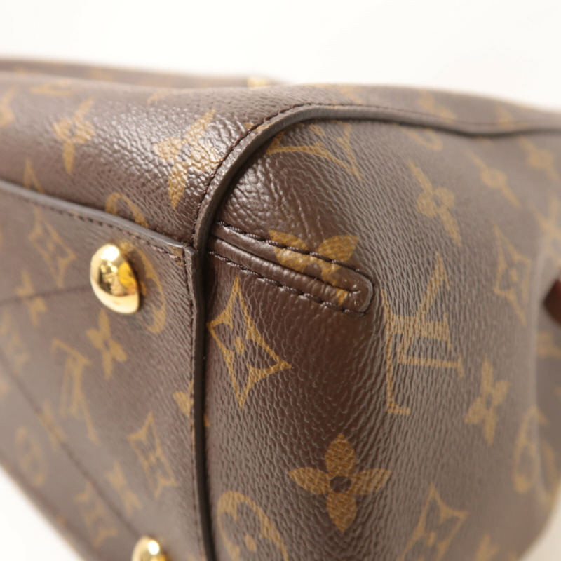 LOUIS VUITTON Monogram Montaigne MM手挽肩背兩用袋-14
