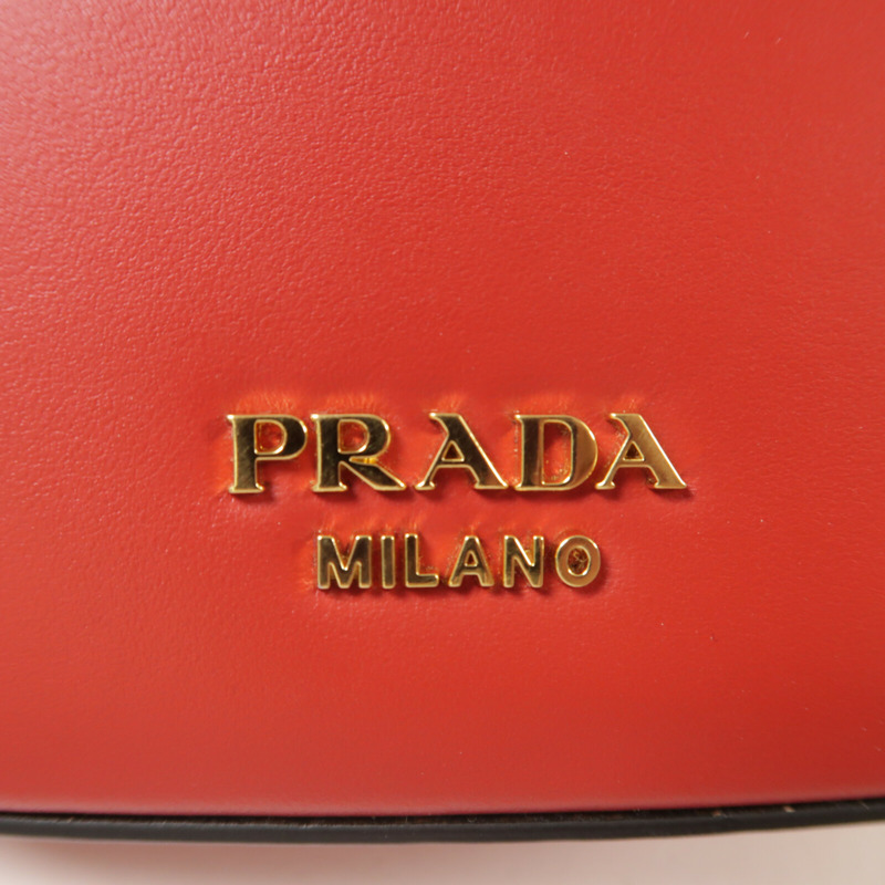 PRADA 牛皮皮革Saddle Corsaire肩背袋-8
