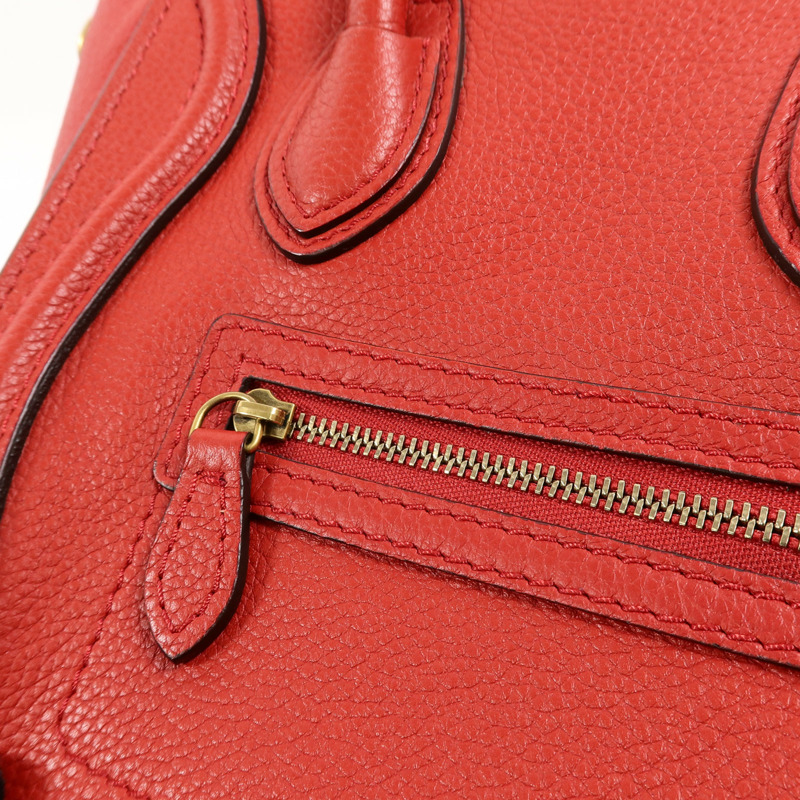 CELINE 牛皮皮革Nano Luggage手挽肩背兩用袋-14