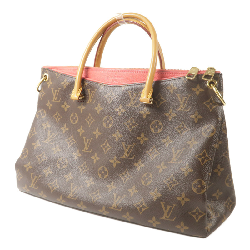 LOUIS VUITTON Monogram Pallas手挽肩背兩用袋-1
