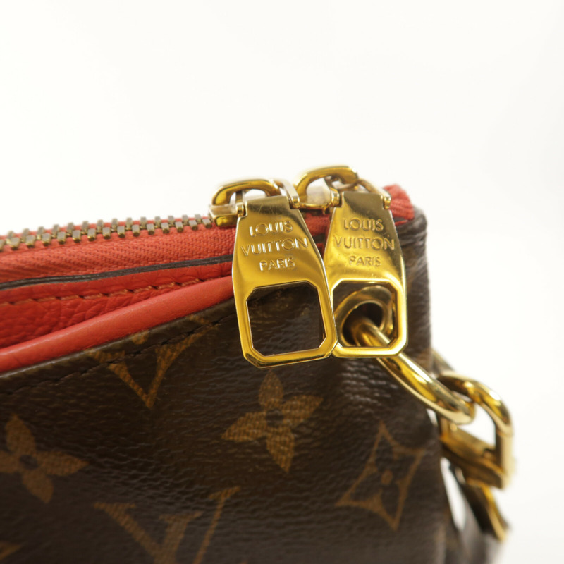 LOUIS VUITTON Monogram Pallas手挽肩背兩用袋-8