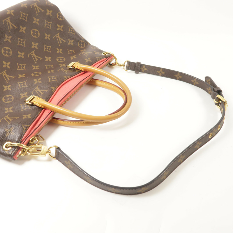 LOUIS VUITTON Monogram Pallas手挽肩背兩用袋-10