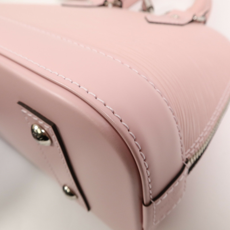 LOUIS VUITTON Epi Alma BB手挽肩背兩用袋-11