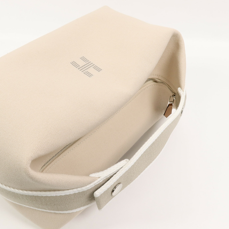 HERMES 帆布Bride a Brac GM手挽袋Naturel-7