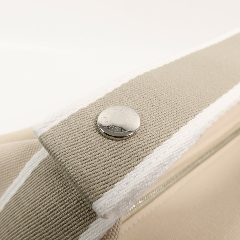 HERMES 帆布Bride a Brac GM手挽袋Naturel-13