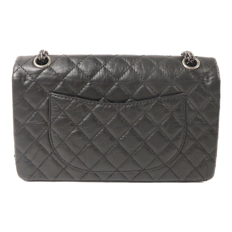 CHANEL 牛皮皮革2.55 Reissue Lucky Charm鏈帶肩背袋-2