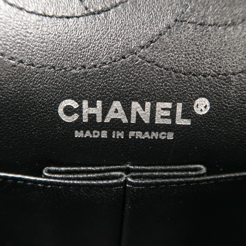 CHANEL 牛皮皮革2.55 Reissue Lucky Charm鏈帶肩背袋-5