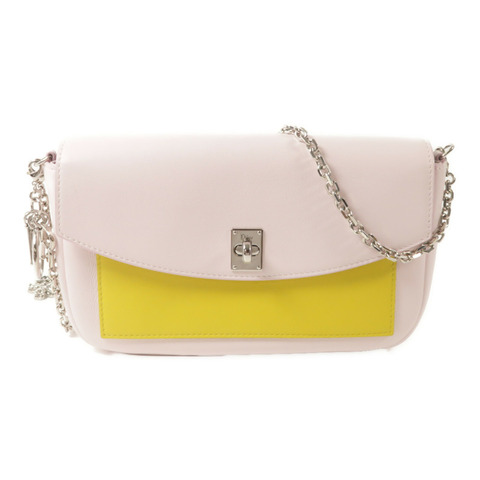 Dior 牛皮皮革Shoulder Bag鏈帶肩背袋