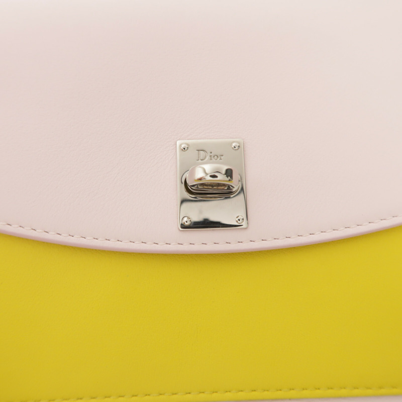 Dior 牛皮皮革Shoulder Bag鏈帶肩背袋-7