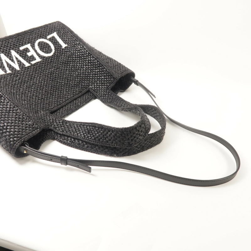 LOEWE Raffia Font Medium手挽肩背兩用袋-8