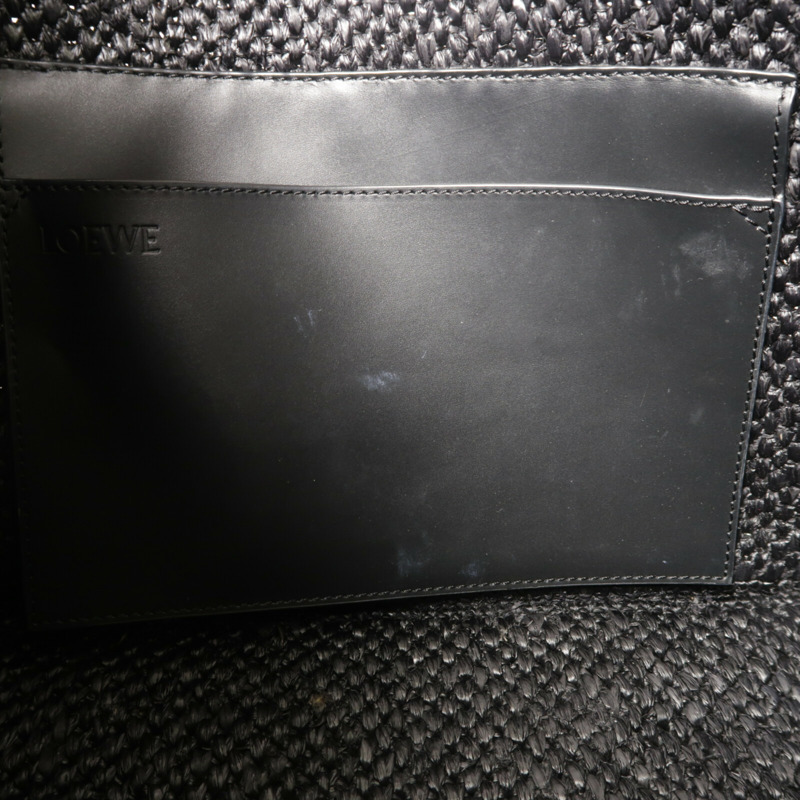 LOEWE Raffia Font Medium手挽肩背兩用袋-14