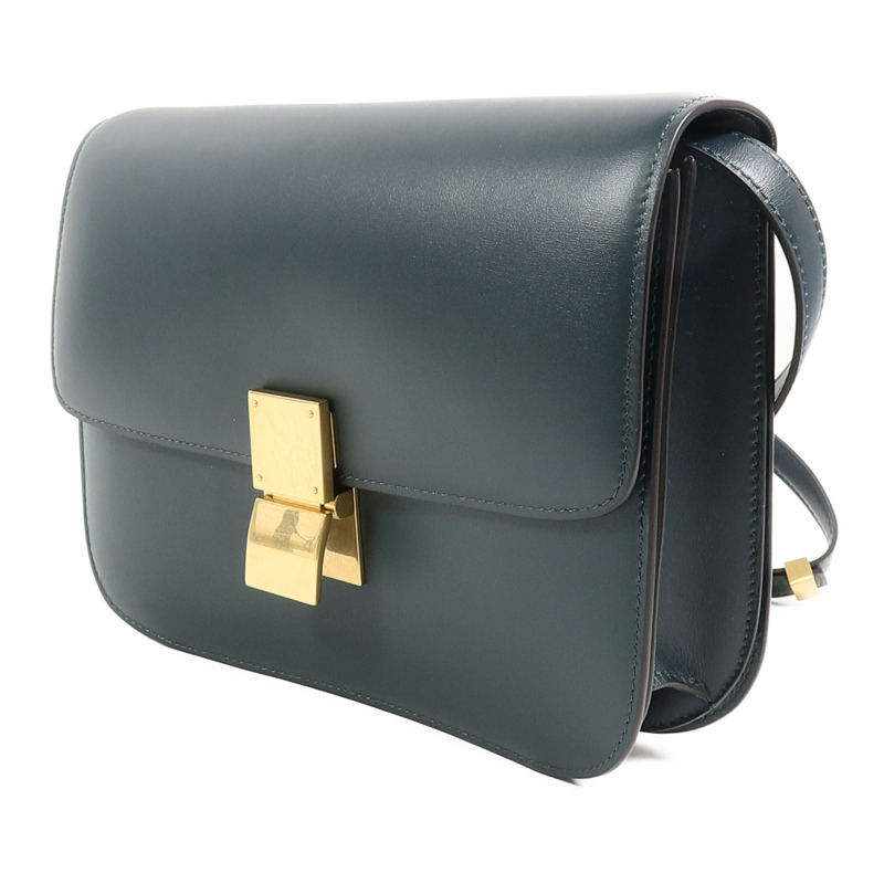 CELINE 牛皮皮革Classic Box Medium肩背袋-2