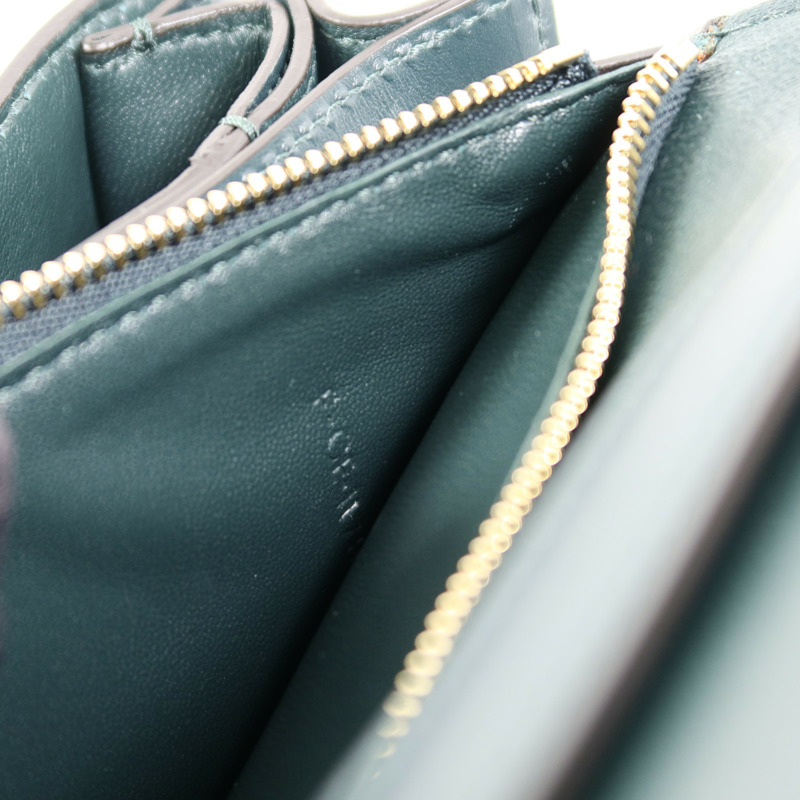 CELINE 牛皮皮革Classic Box Medium肩背袋-7