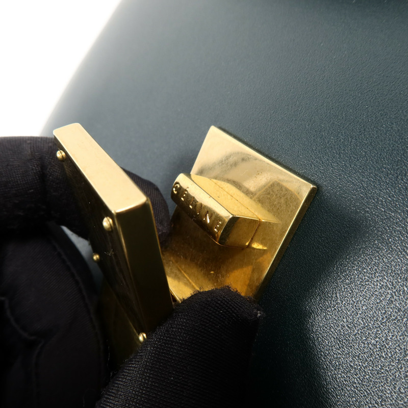 CELINE 牛皮皮革Classic Box Medium肩背袋-10