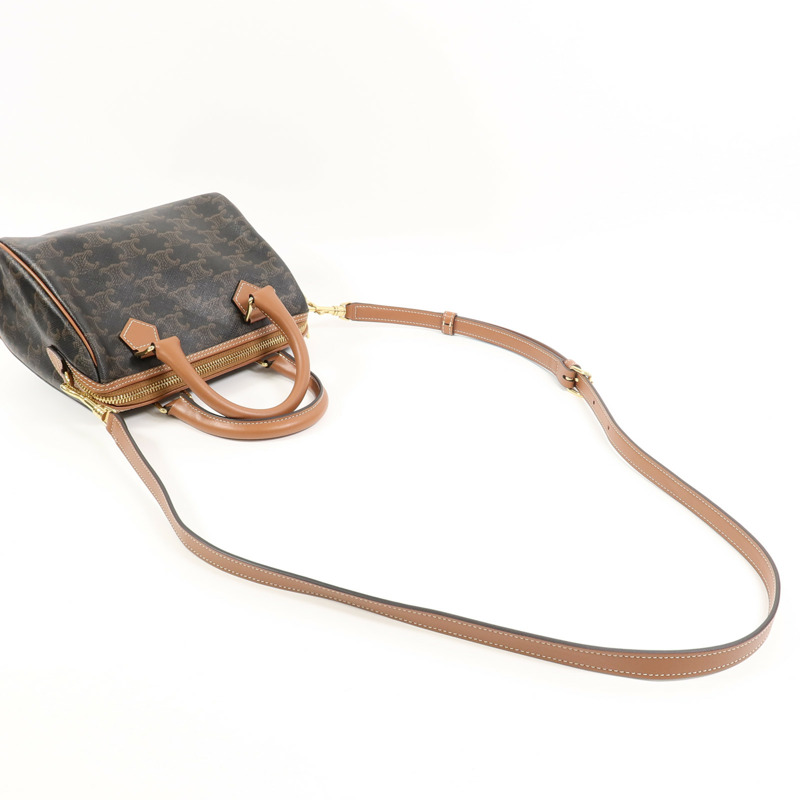 CELINE 塗層帆布Boston Small手挽肩背兩用袋-8