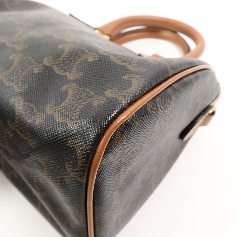 CELINE 塗層帆布Boston Small手挽肩背兩用袋-10