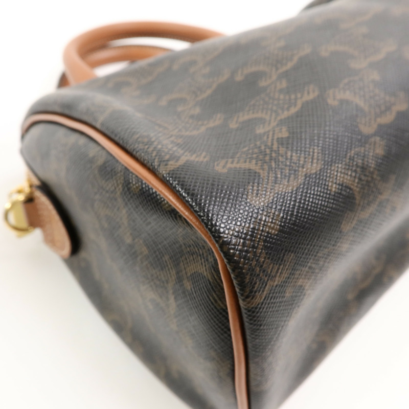 CELINE 塗層帆布Boston Small手挽肩背兩用袋-11