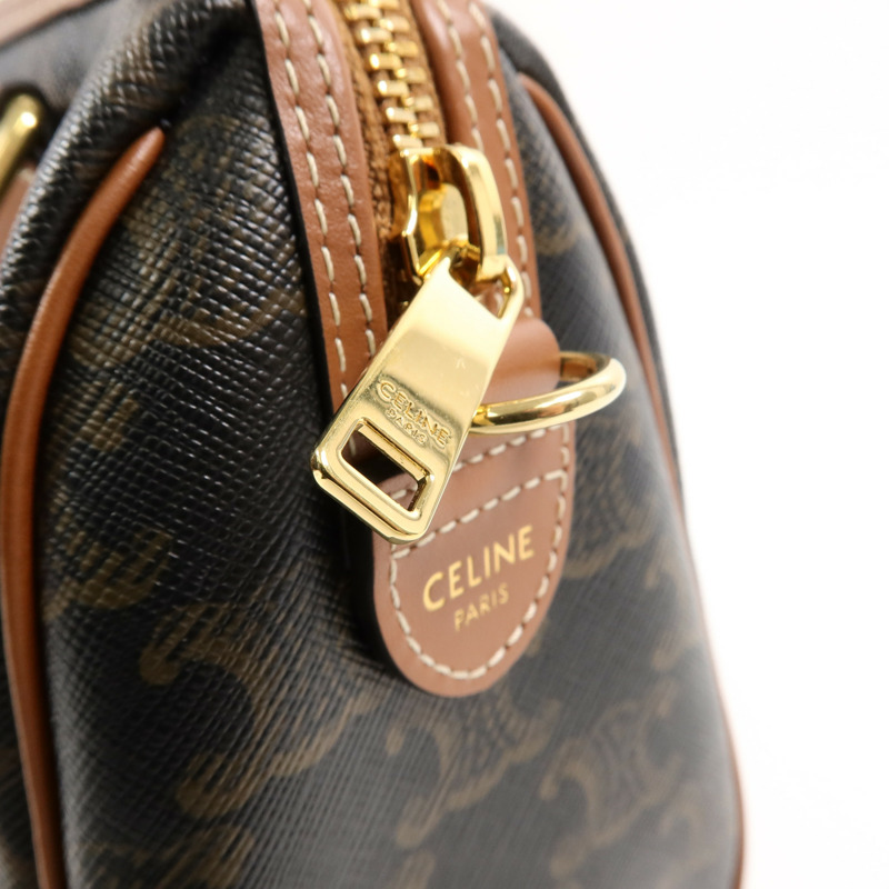 CELINE 塗層帆布Boston Small手挽肩背兩用袋-14