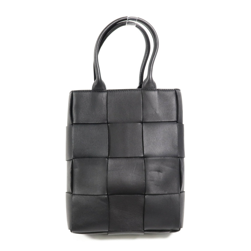 BOTTEGA VENETA 羊皮皮革Mini Cassette手挽肩背兩用袋-1