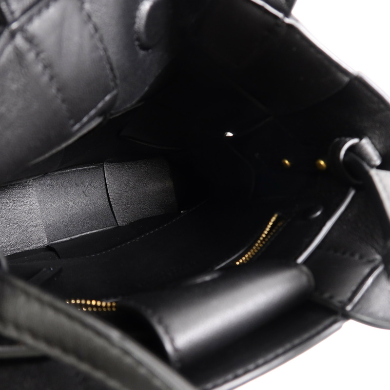 BOTTEGA VENETA 羊皮皮革Mini Cassette手挽肩背兩用袋-4