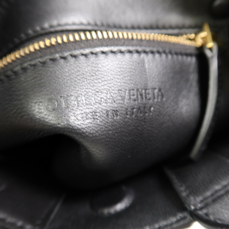 BOTTEGA VENETA 羊皮皮革Mini Cassette手挽肩背兩用袋-5