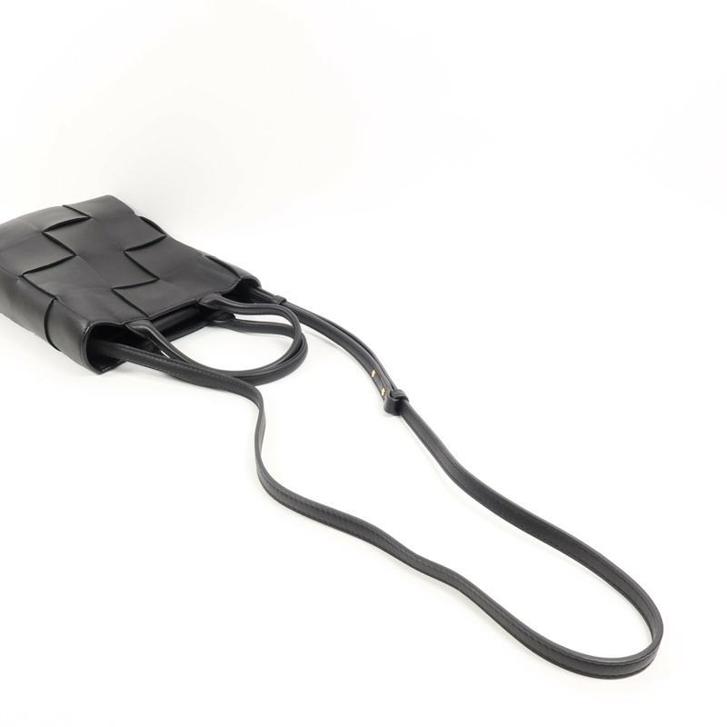 BOTTEGA VENETA 羊皮皮革Mini Cassette手挽肩背兩用袋-8