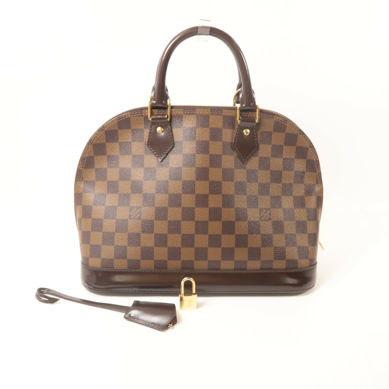 LOUIS VUITTON Damier Ebene Alam PM手挽袋-8