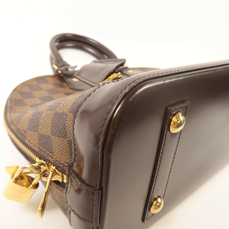 LOUIS VUITTON Damier Ebene Alam PM手挽袋-9