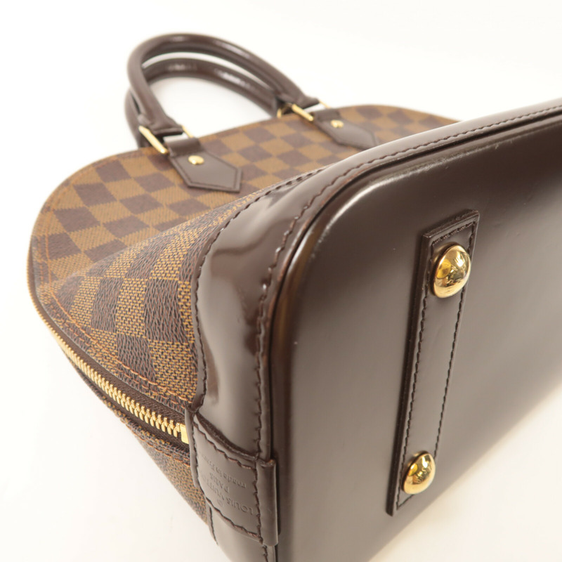 LOUIS VUITTON Damier Ebene Alam PM手挽袋-11