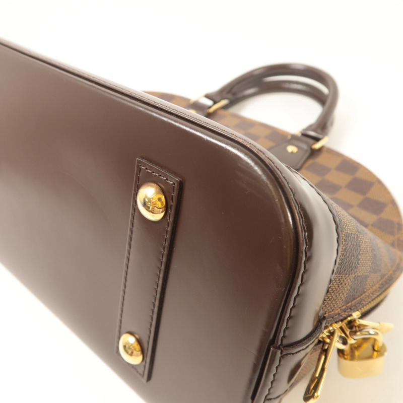 LOUIS VUITTON Damier Ebene Alam PM手挽袋-12