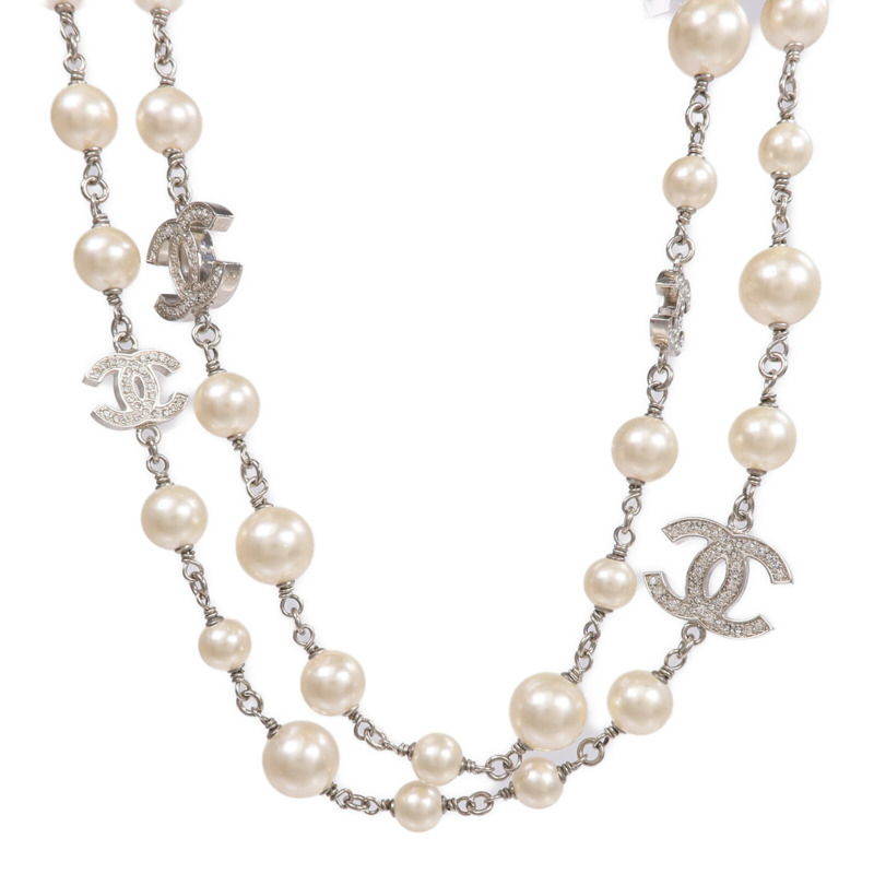 CHANEL PVC/金屬Necklace項鍊-1