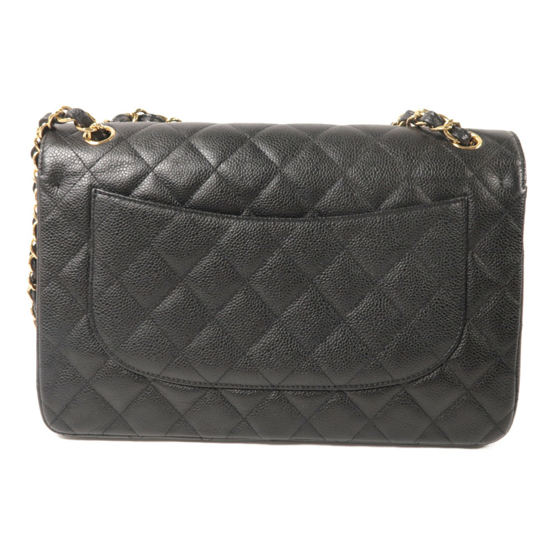 CHANEL 牛皮皮革Large Classic鏈帶肩背袋-2